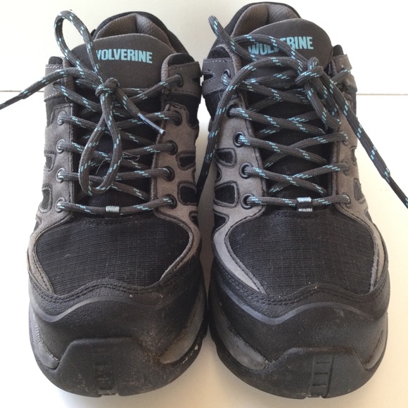 Wolverine Fletcher Waterproof Hiker Grey Blue 7 - Picture 8 of 13